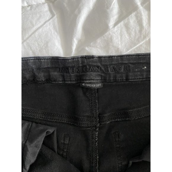 American Eagle Women’s Size 14 Regular Black Jeggings, New Without‎ Tags - Picture 4 of 4